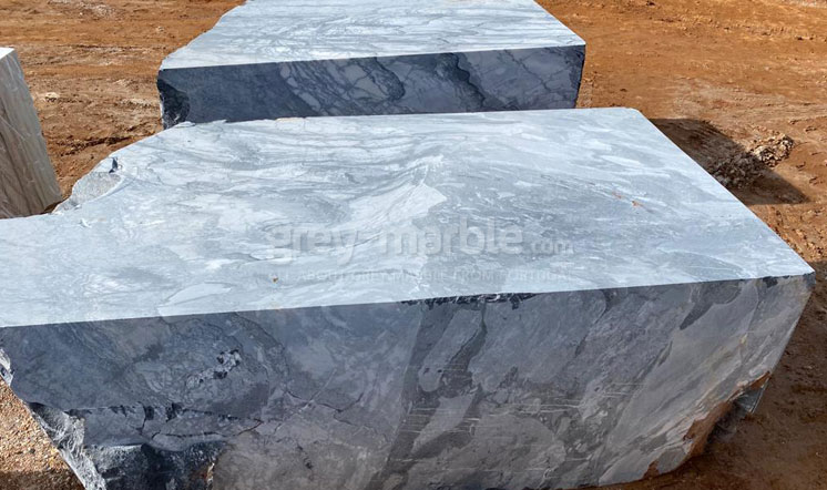 Portuguese grey marble blocks